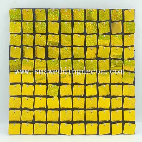 gold sequin wall backdrop
