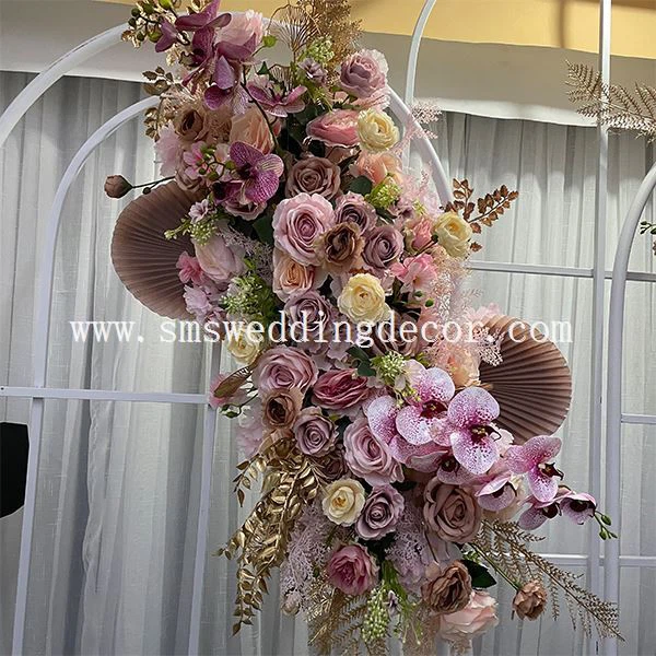 arbour with flowers