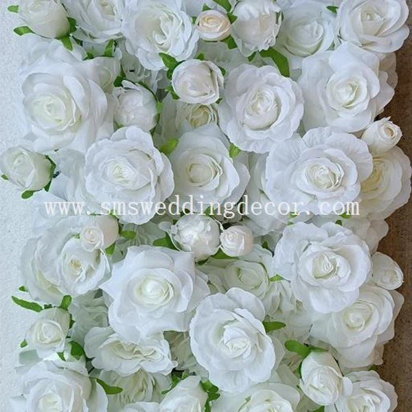 faux flower wall