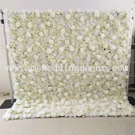 photo booth flower wall backdrop