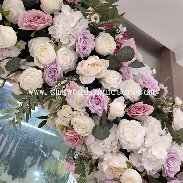 floral ceremony arch