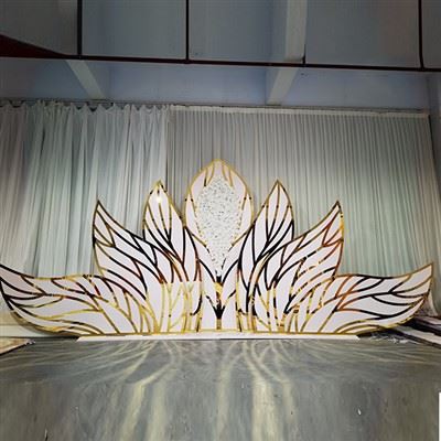 Blumen Bühnenkulisse