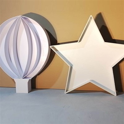 Stern- und Mondkulisse