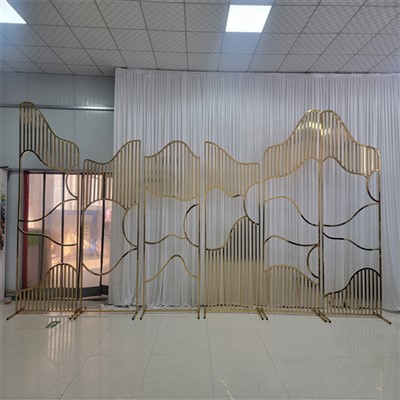 Bogen-Hintergrund aus Metall