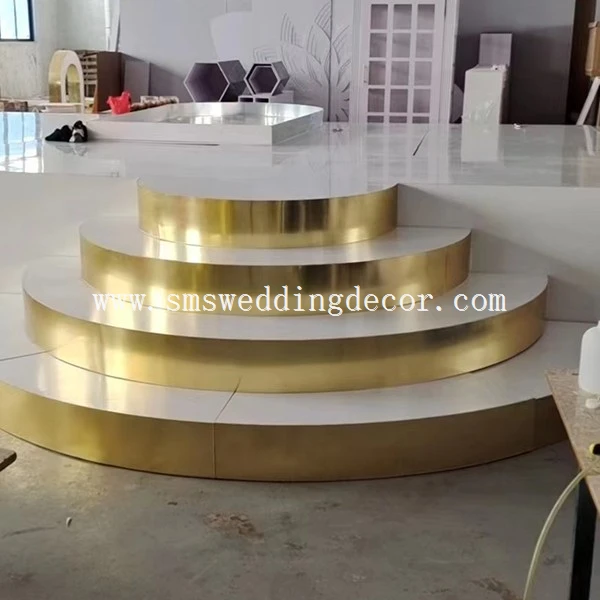 acrylic wedding stage